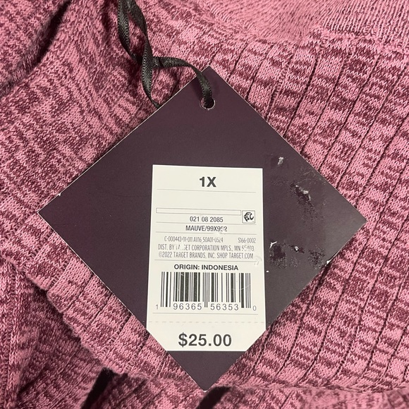 Mauve sweater leggings - Picture 9 of 10